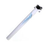 TUBO ASIENTO RAY  BLANCO/AZUL ALUM 31.6x350mm
