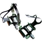 PEDALES TOE CLIP XC VERDE