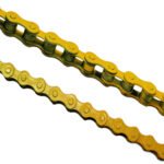 CADENA DE 1 VEL. KMC Z410 AMARILLO