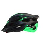 CASCO XC MOLDE VERDE TALLA L CON LUZ TRASERA INCLUIDA