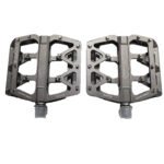 PEDAL CROSTER  GRIS CNC, ROD. SELLADOS. 100X110MM