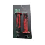 PUÑO BMX GOMA MIX 22MMX140MM 138 GRS ROJO