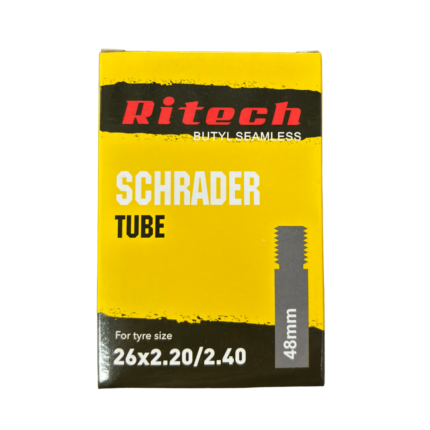 CAMARA 26X2.20 2.40 BUTYL VAL. AUTO 48MM. RITECH