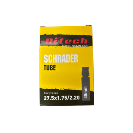CAMARA 27.5X1.75 2.20 BUTYL VAL. AUTO 48MM. RITECH