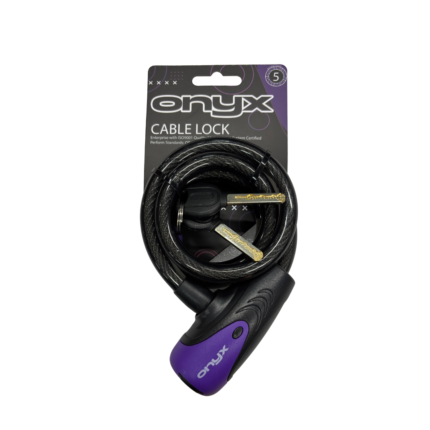 CABLE LOCK TY568 12X1000MM MORADO ONYX PACKING